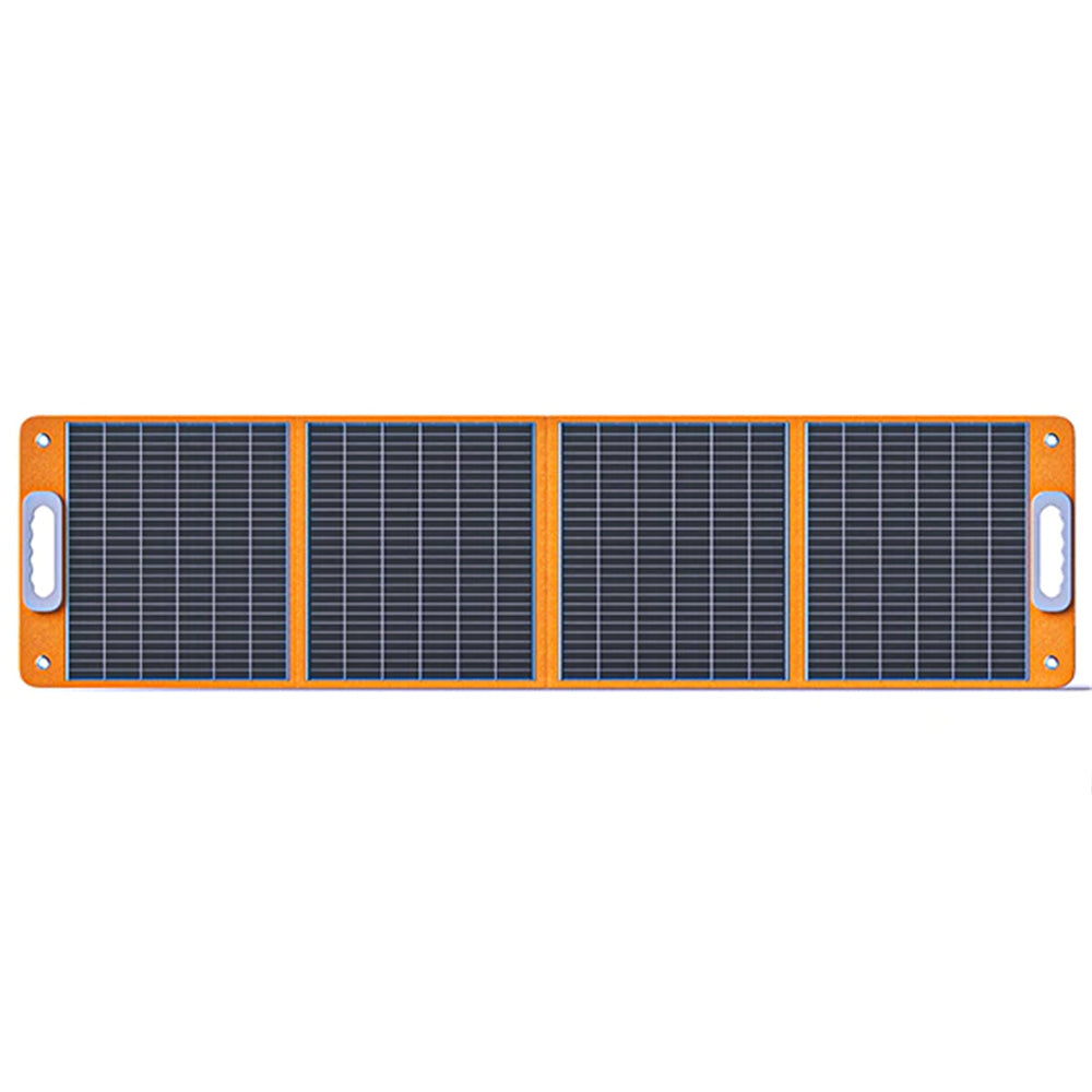 Front view of Flashfish TSP100 Foldable Solar Panel For Camping