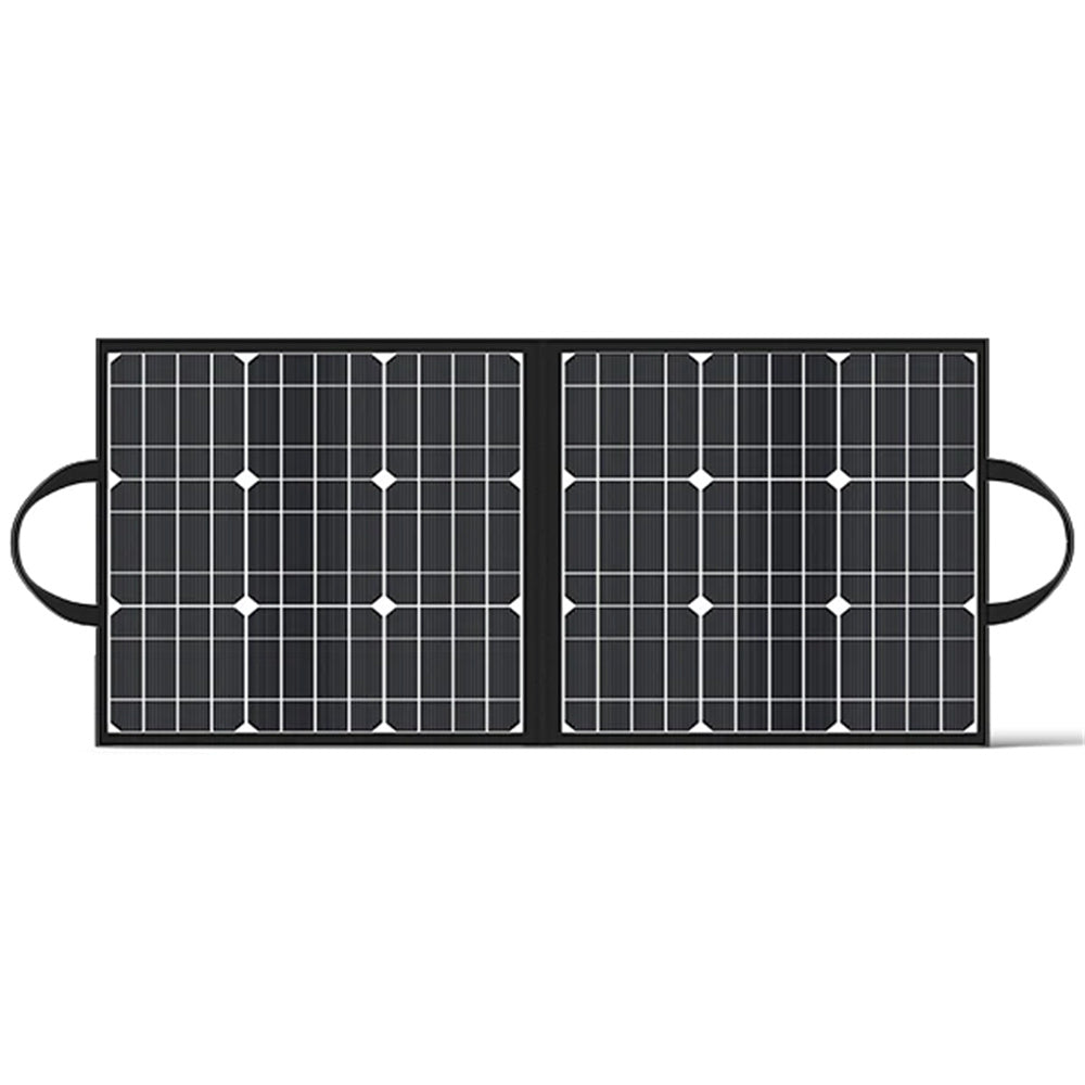 Front view of Flashfish SP100 Best Portable Solar Panel