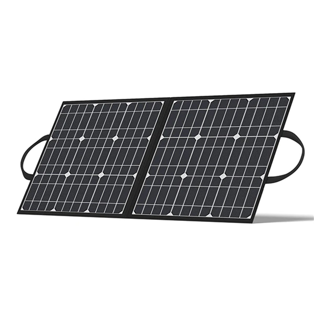 Side view of Flashfish SP100 Best Portable Solar Panel